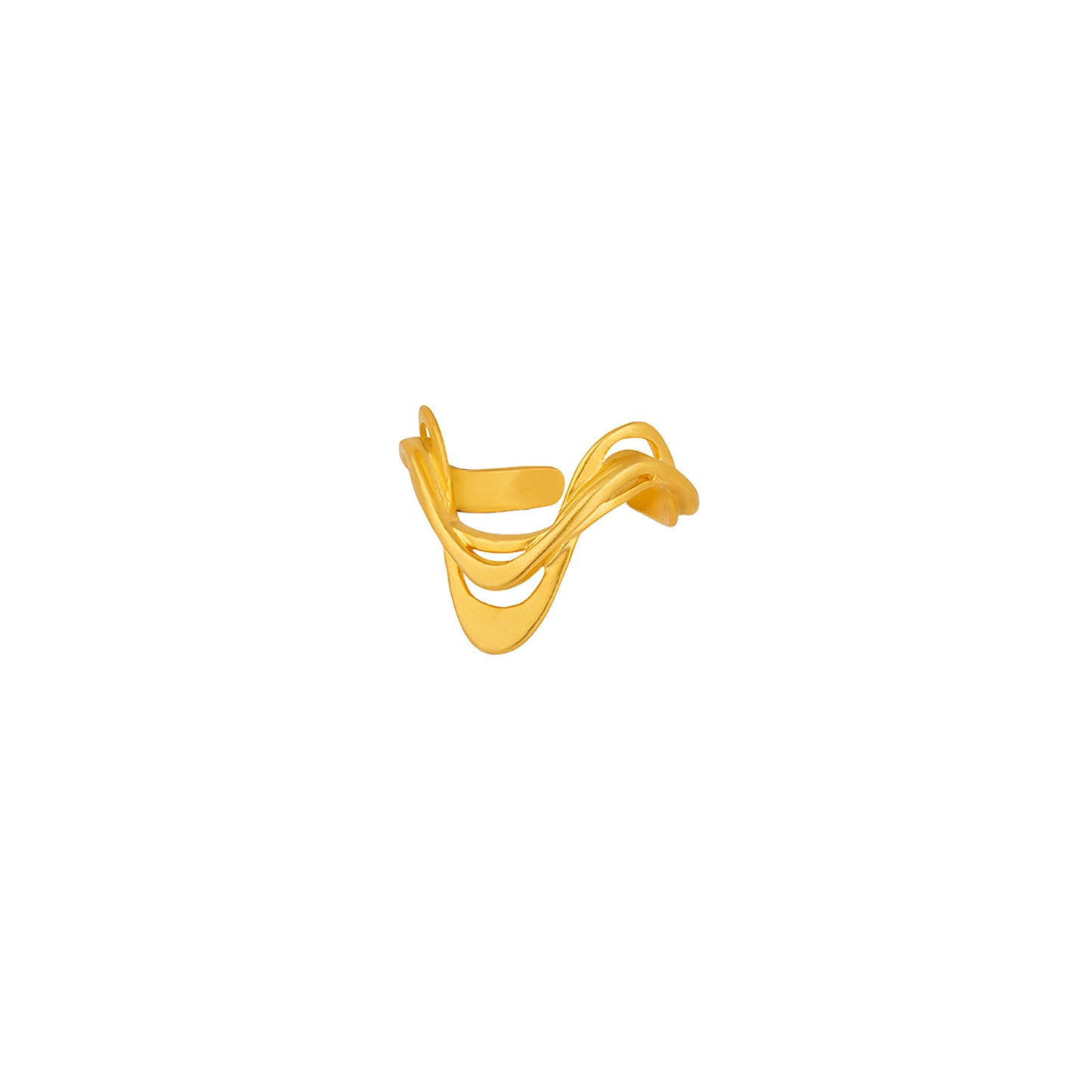 Ripple Gold Ring