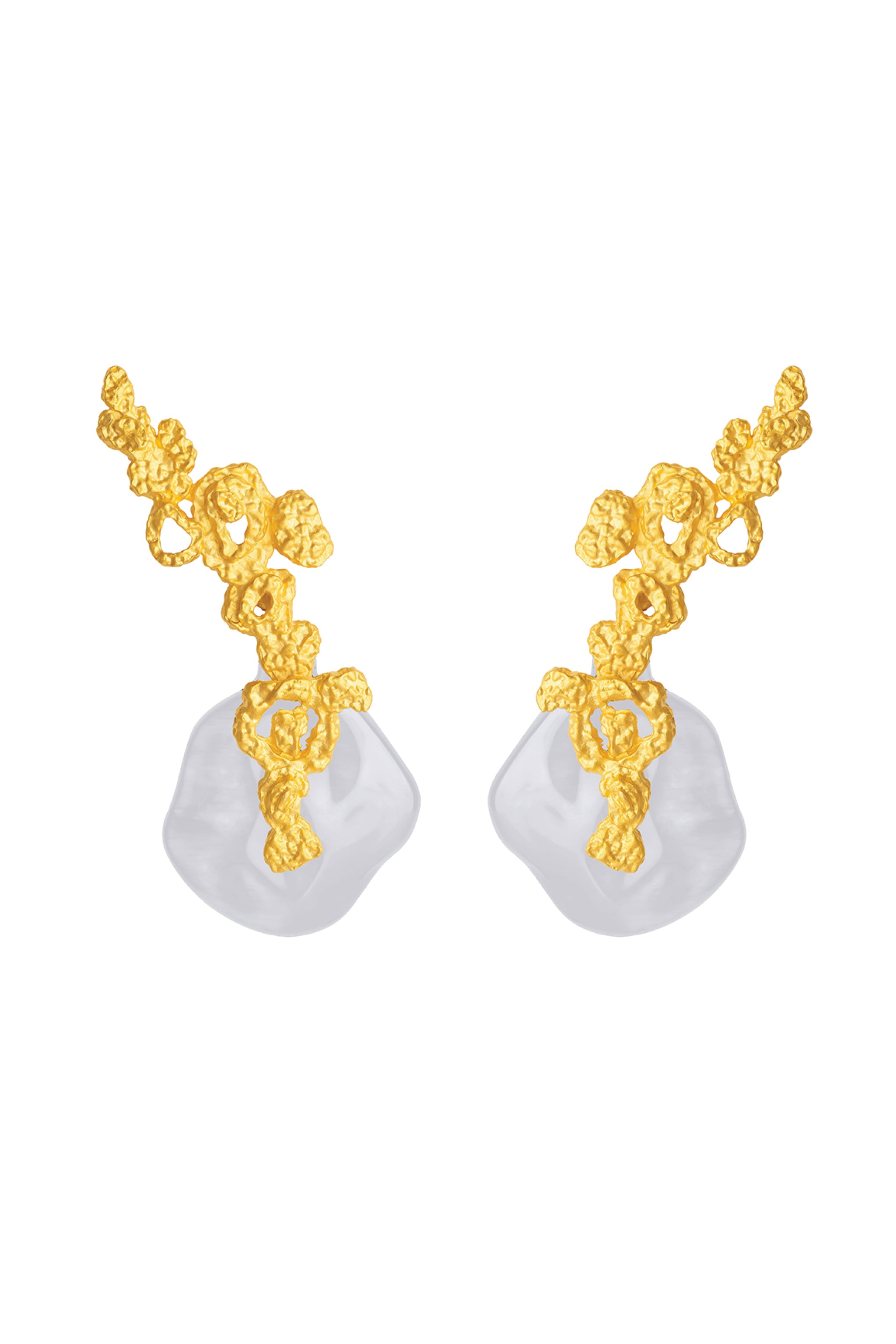 Interchangeable Erosion Earrings