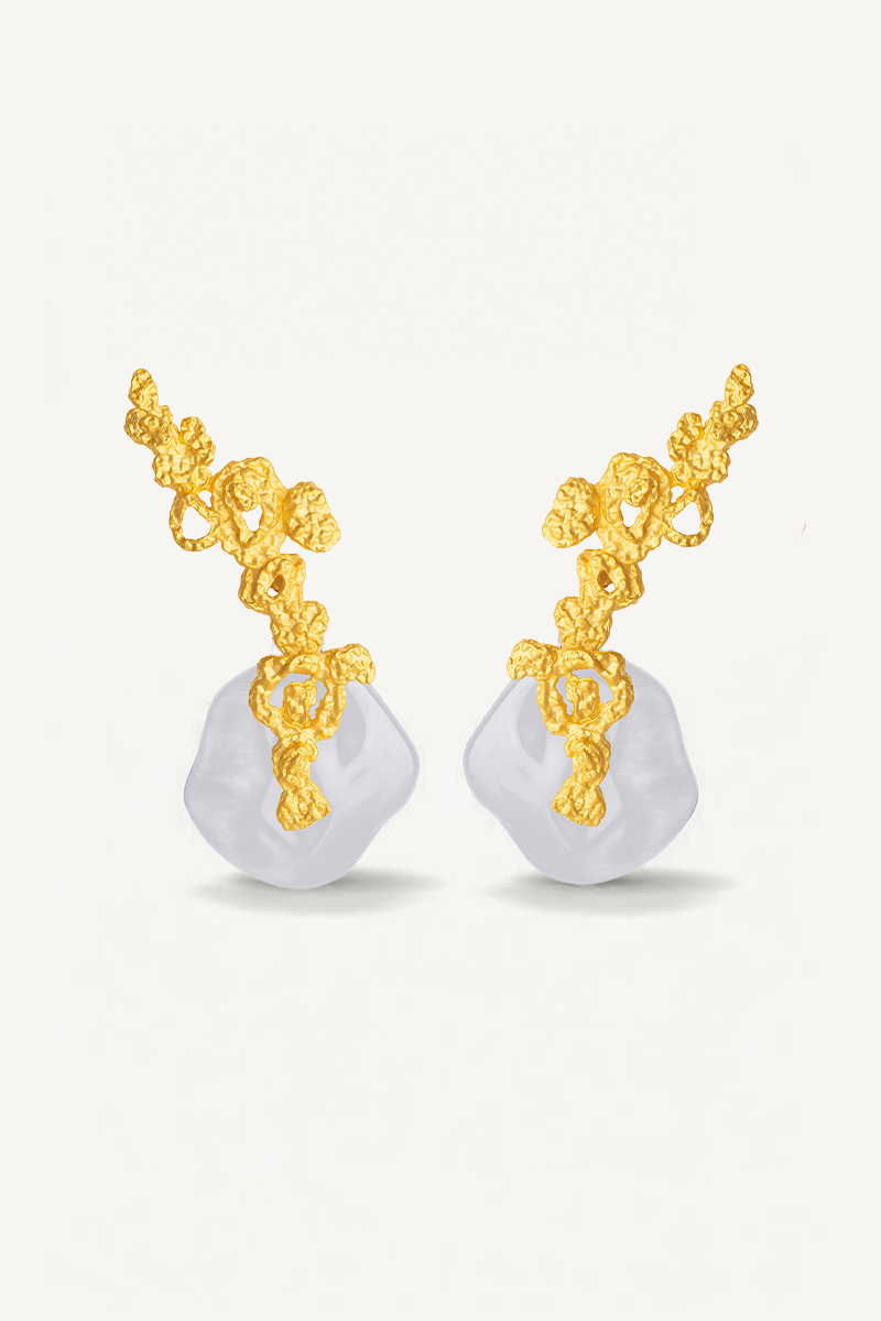 Interchangeable Erosion Earrings