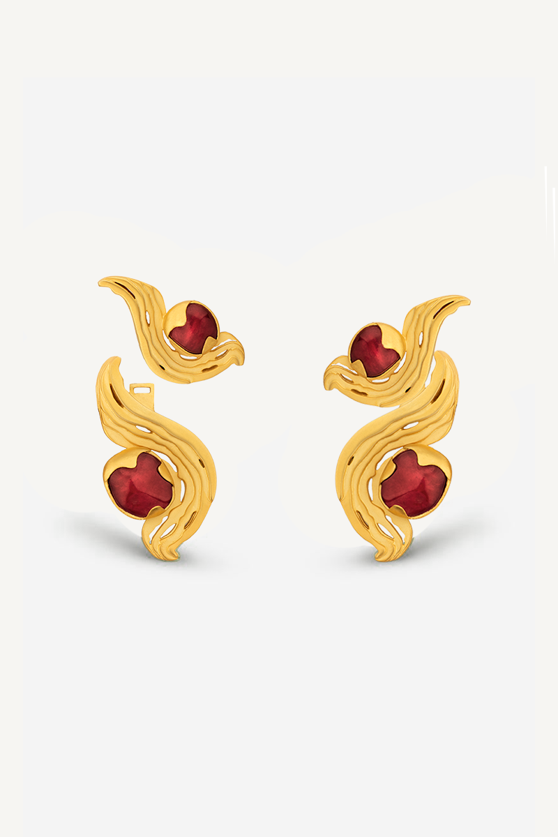 Interchangeable Meteorite Earrings