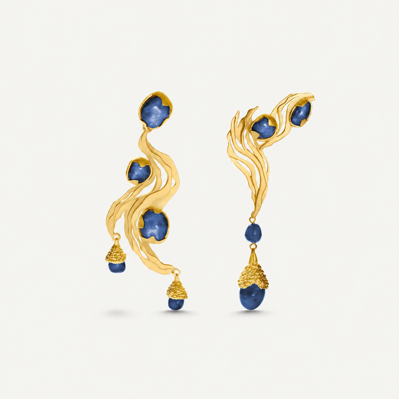Mismatched Supernova Earrings