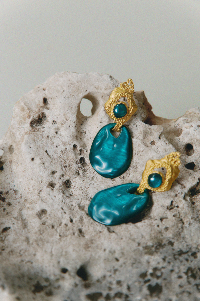 Interchangeable Gravel Earrings