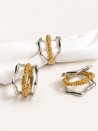 Cassandra Napking Rings ( set of 6 )