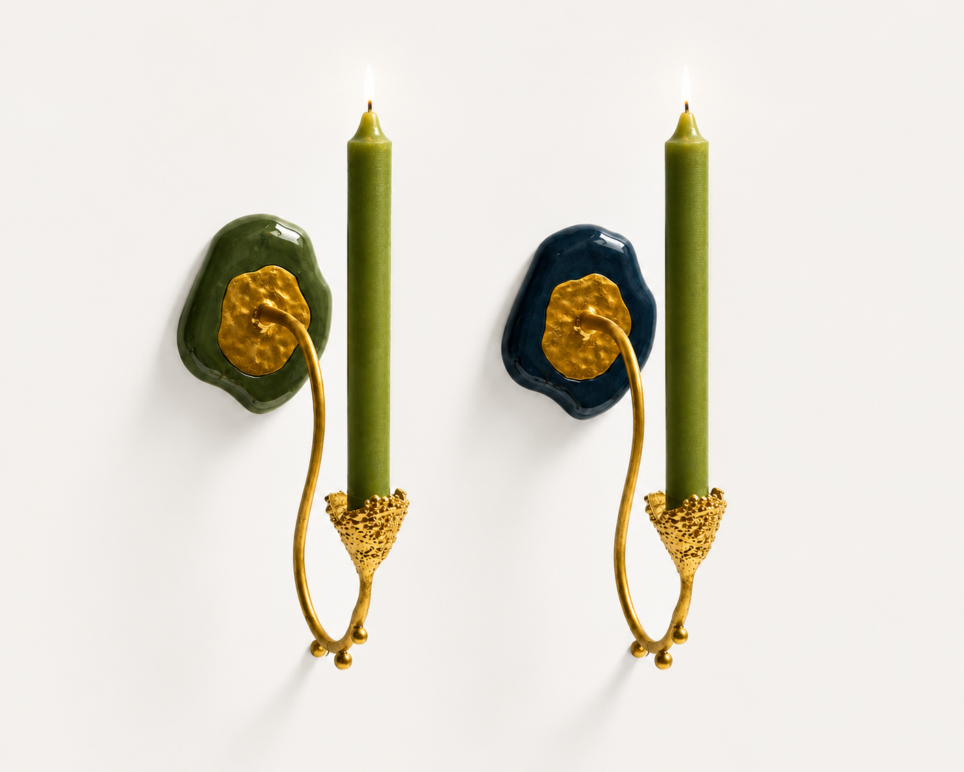 Wall Frost Candle Holder
