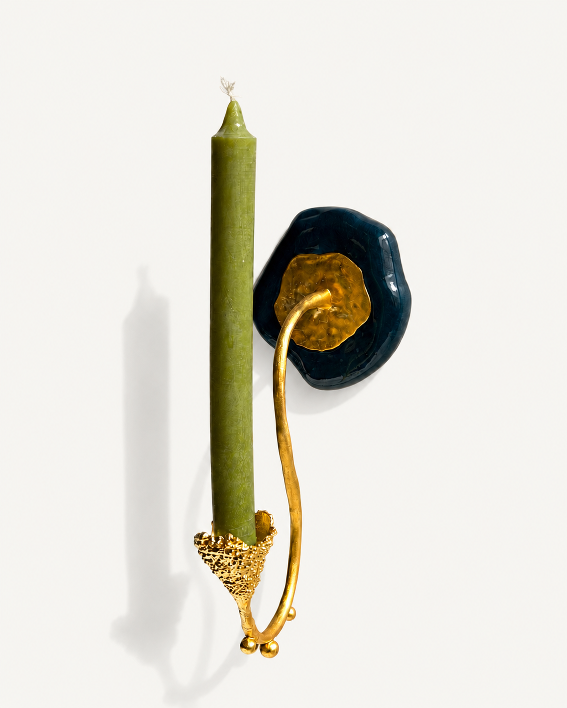 Wall Frost Candle Holder