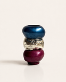 Interchangeable Stone Stack Short  Candle Holder