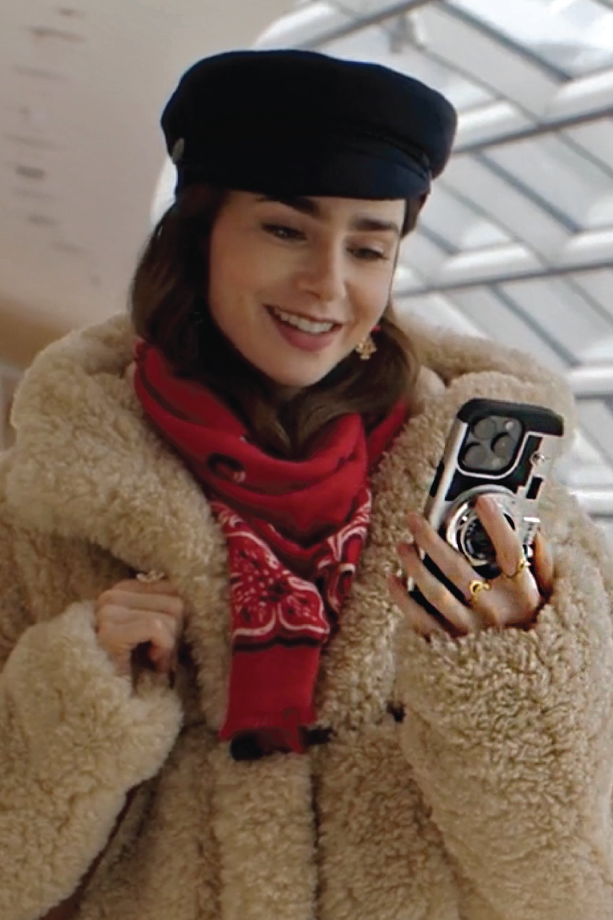 Lilly Collins in Emily in Paris