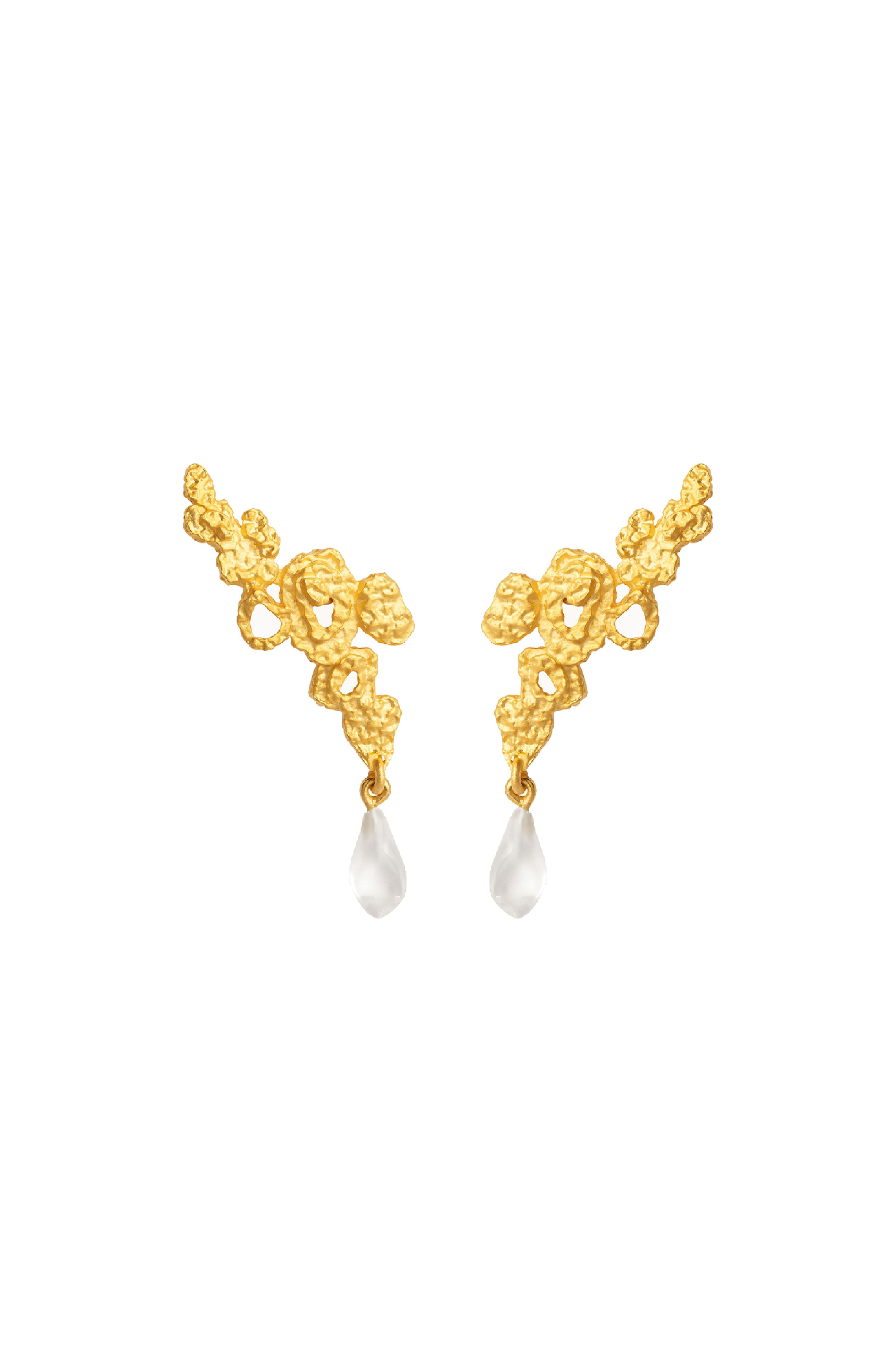 Mini Riverstone Earrings