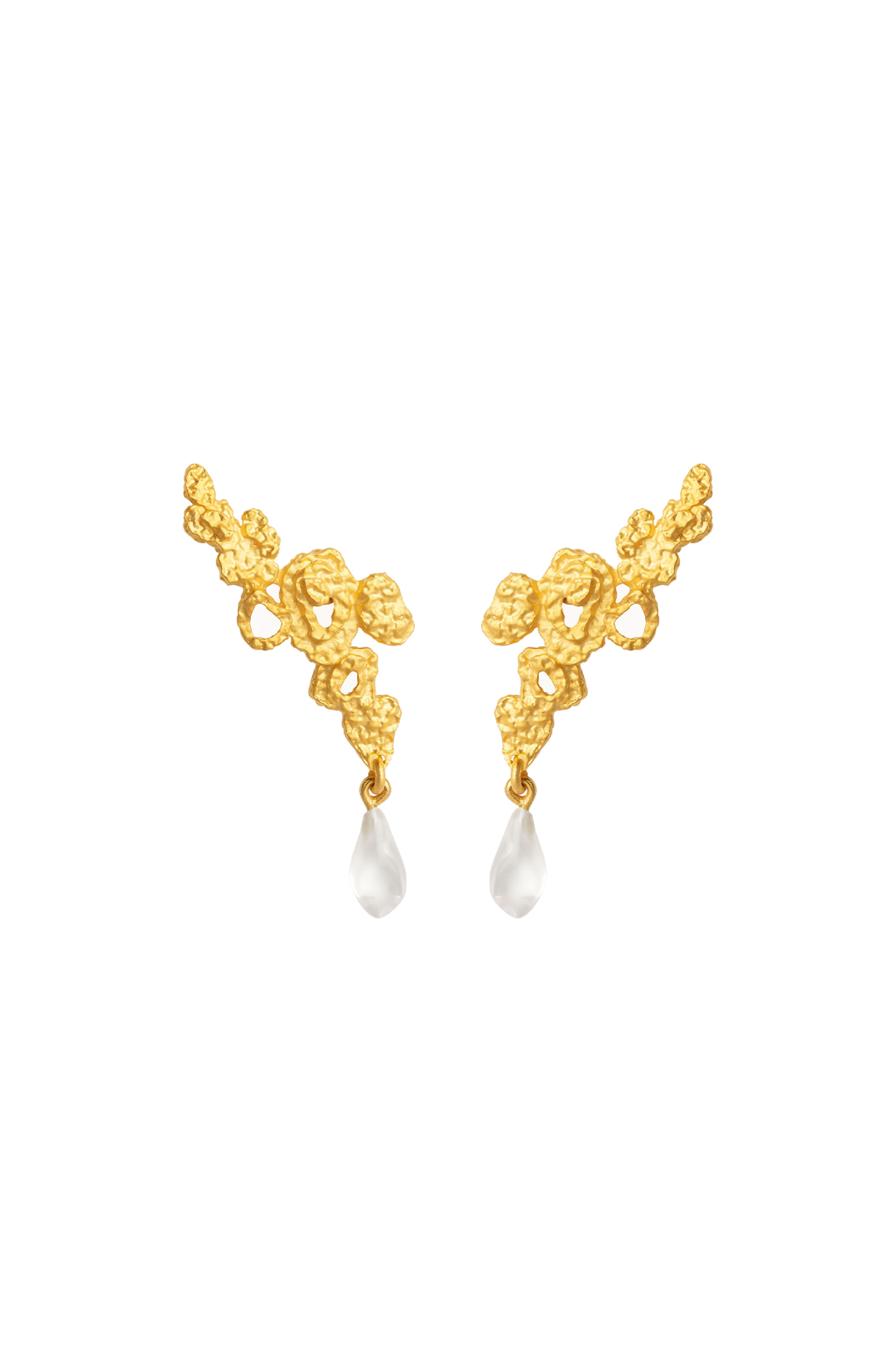 Mini Riverstone Earrings
