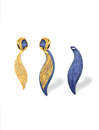 Interchangeable Sandstone Earrings
