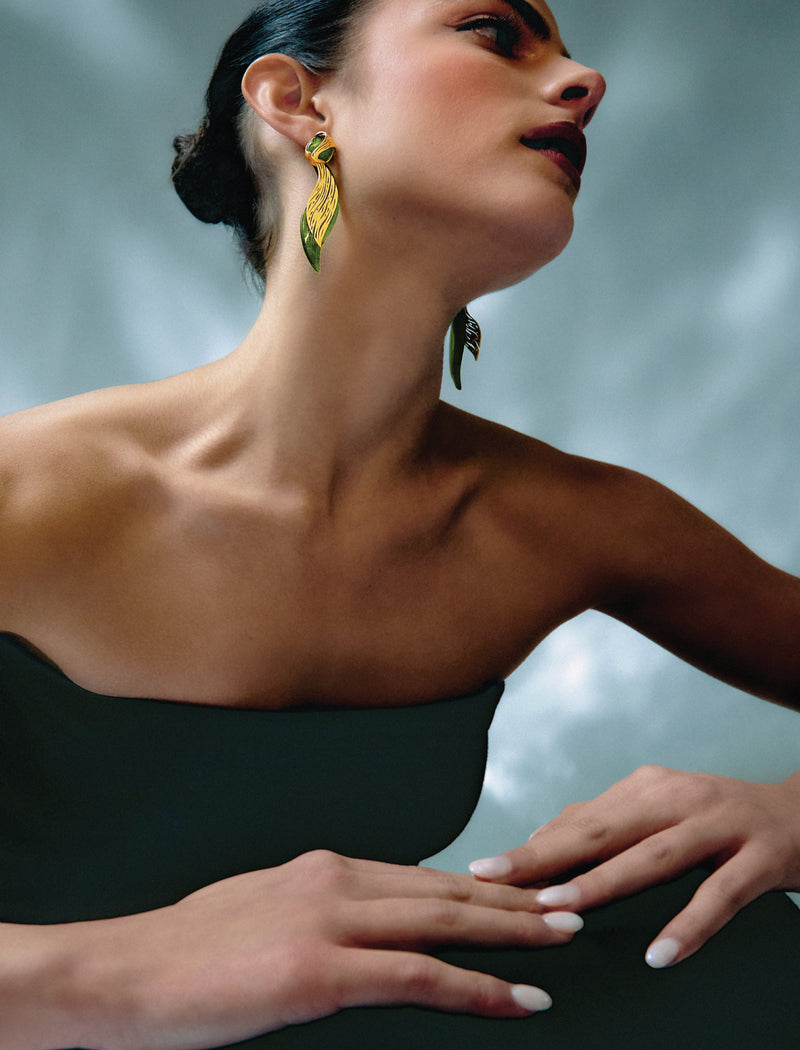 Interchangeable Sandstone Earrings