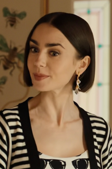 Lilly Collins in Emily in Paris