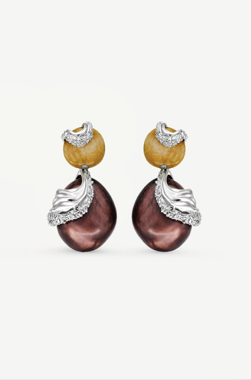 Interchangeable Cascade Earrings