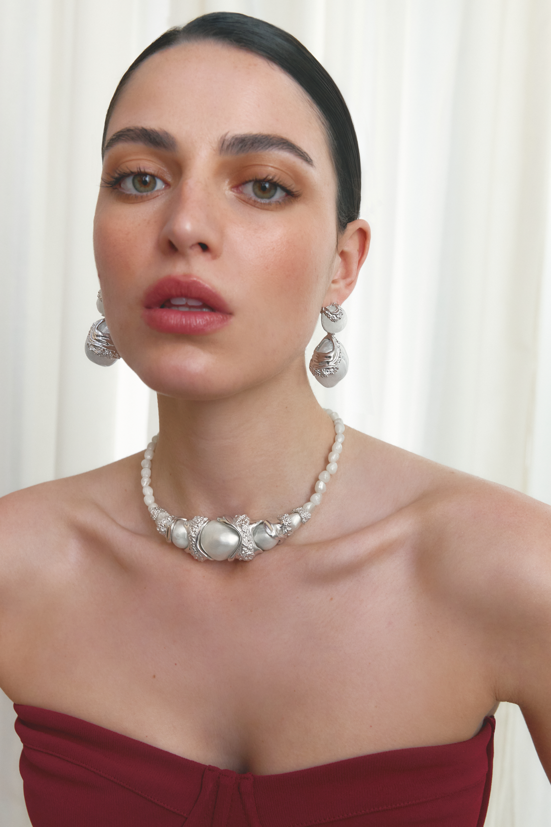 Interchangeable Cascade Earrings