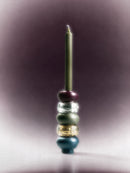 Interchangeable Stone Stack Tall Candle Holder
