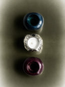 Interchangeable Stone Stack Short  Candle Holder