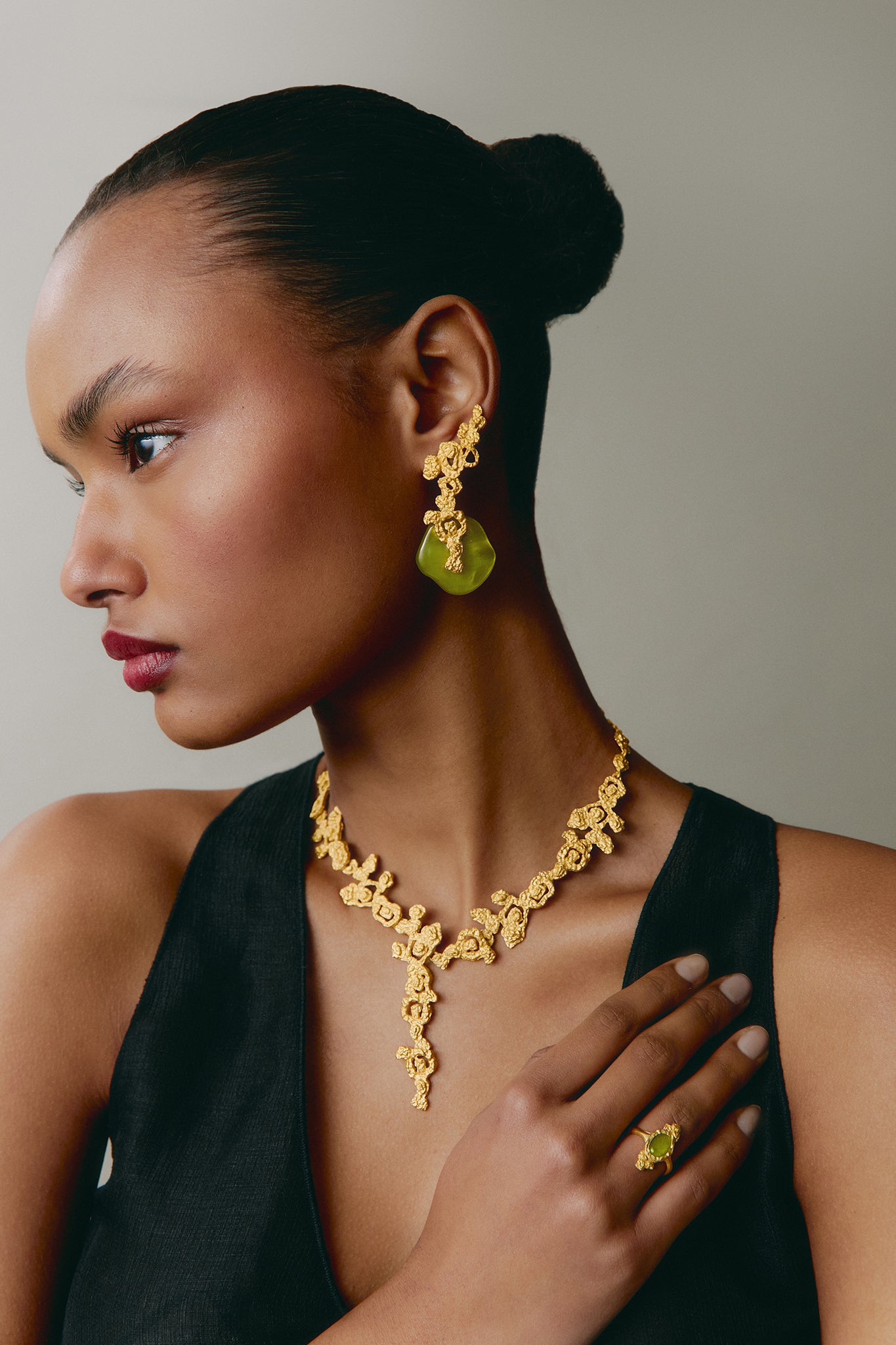 Interchangeable Erosion Earrings
