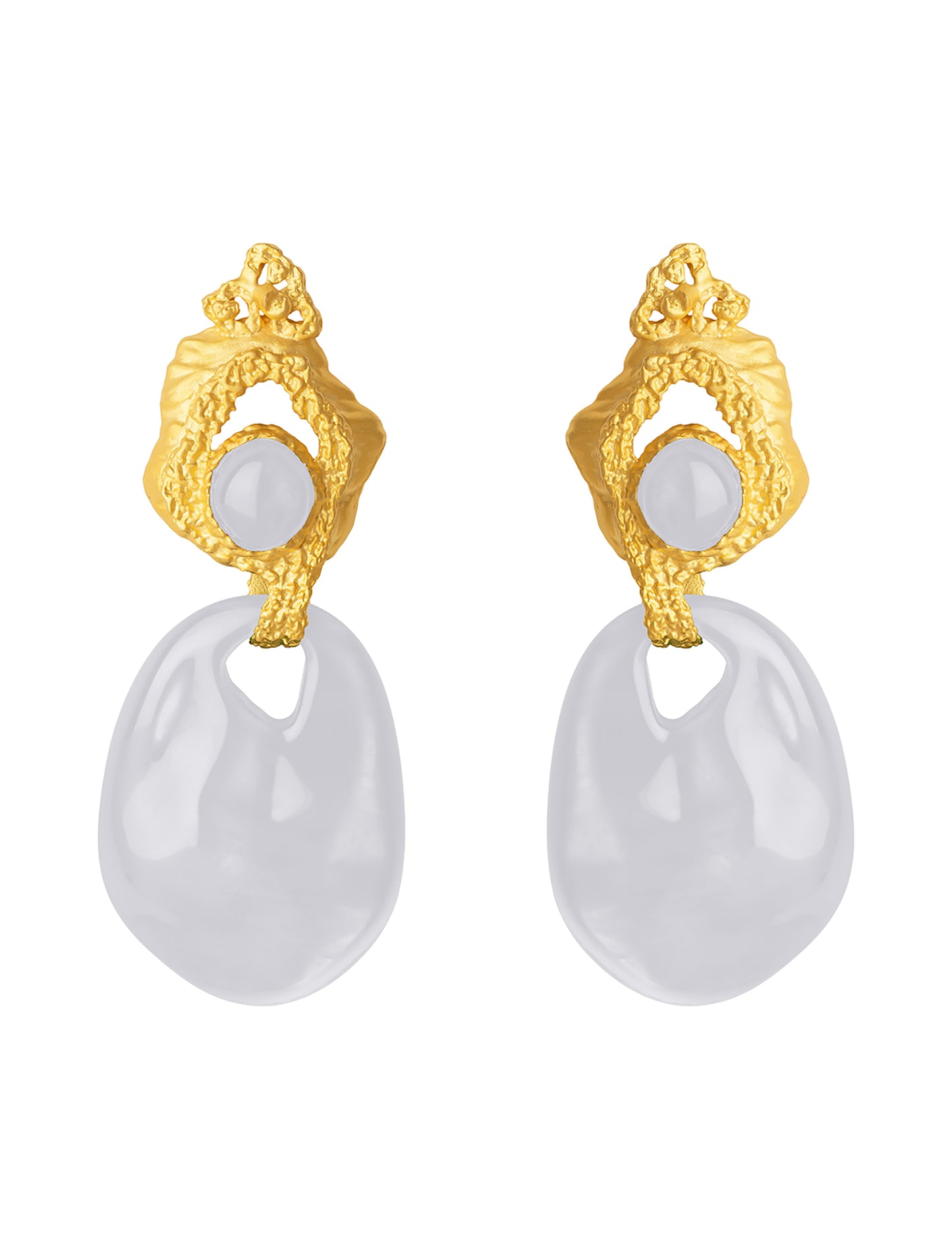 Interchangeable Gravel Earrings