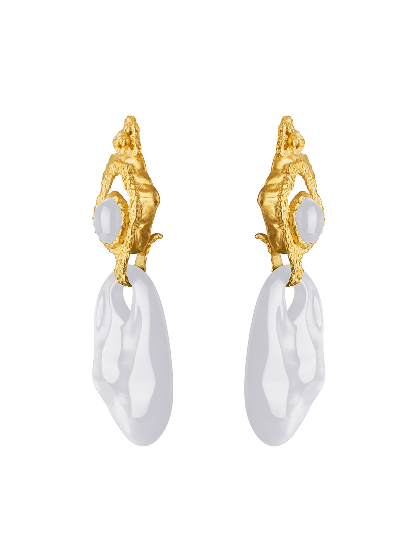 Interchangeable Gravel Earrings
