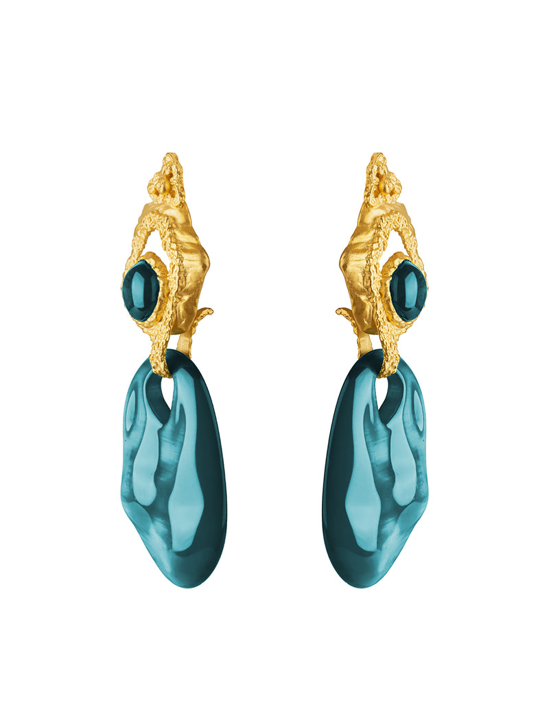 Interchangeable Gravel Earrings