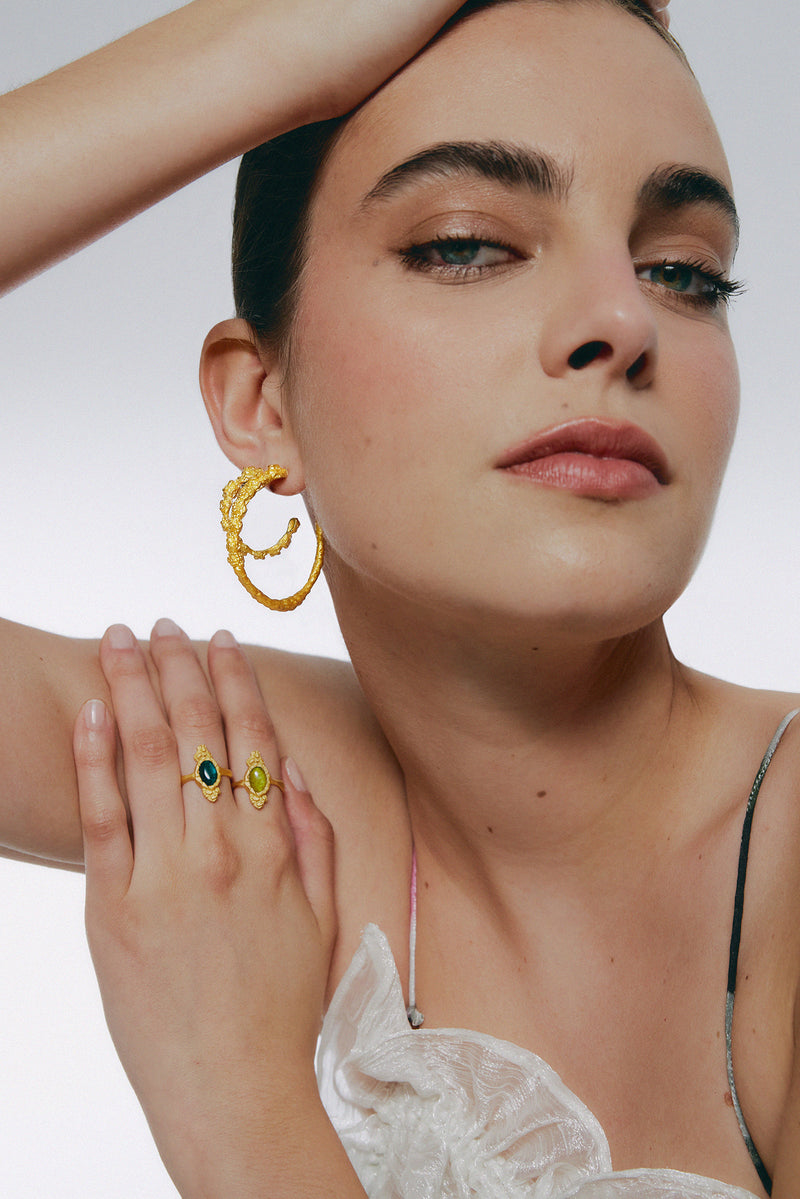 Mini Pebble Hoops