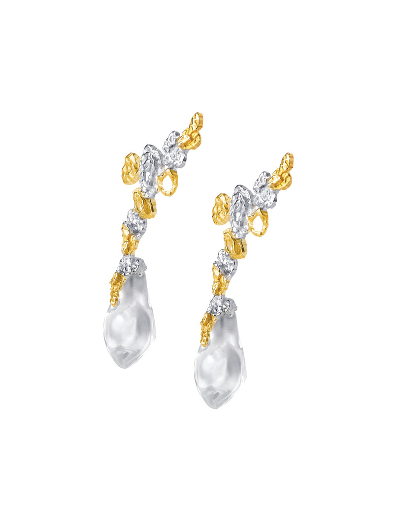 Mini Riverstone Earrings Mix