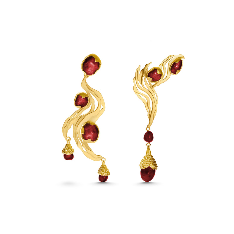 Mismatched Supernova Earrings