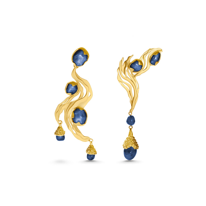 Mismatched Supernova Earrings