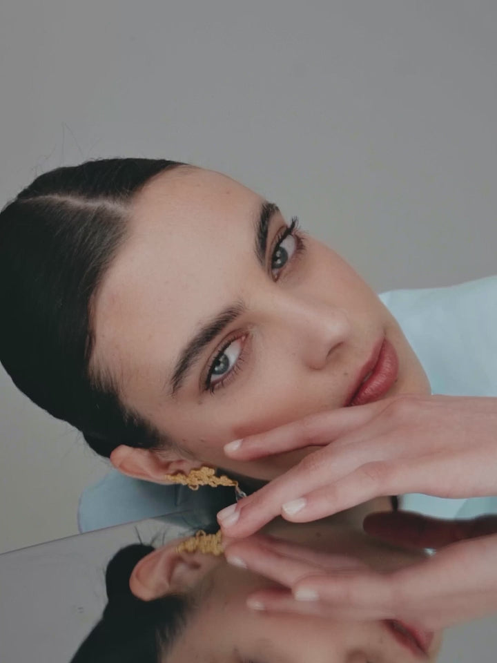 Mini Riverstone Earrings