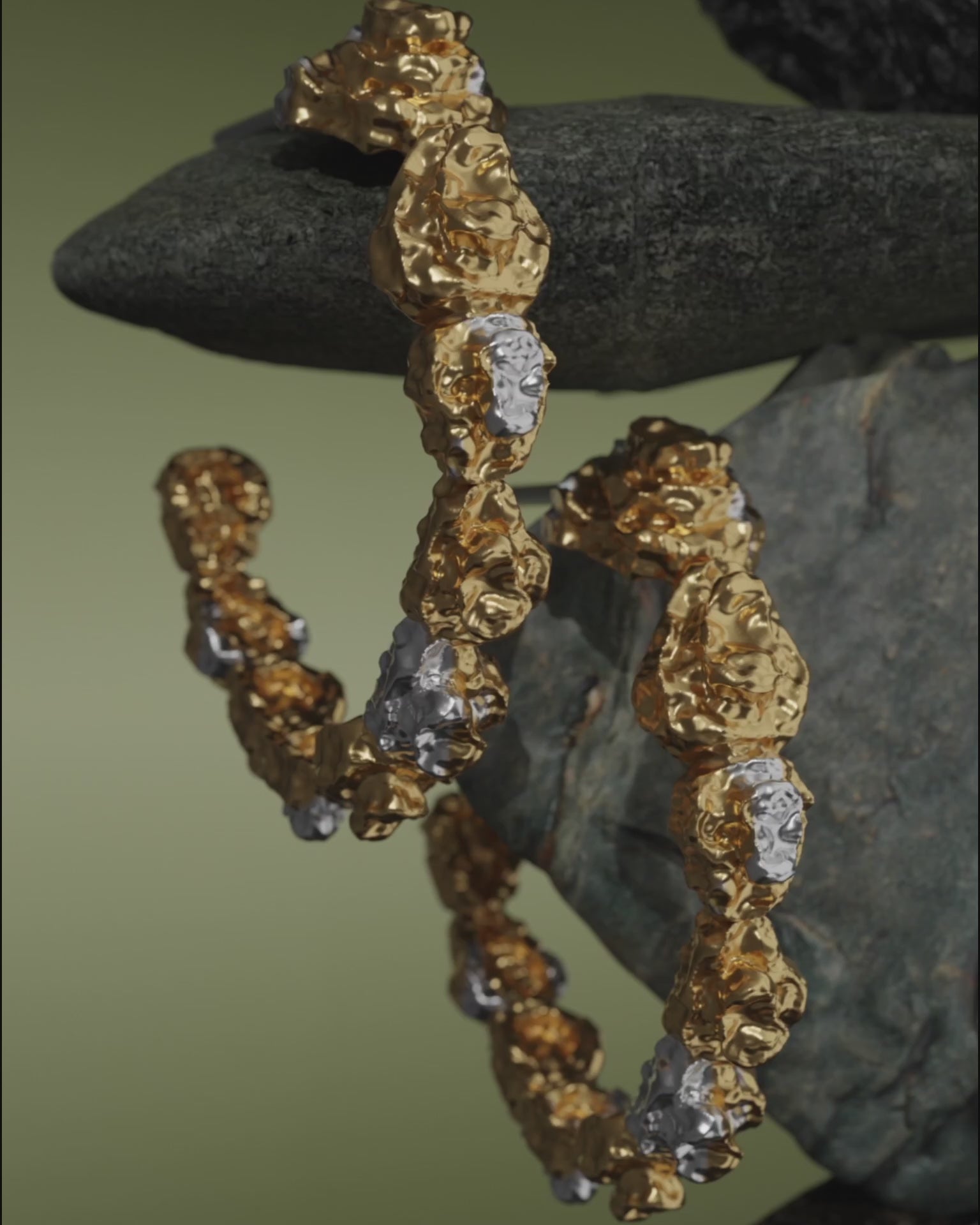 Mini Pebble Hoops Mix