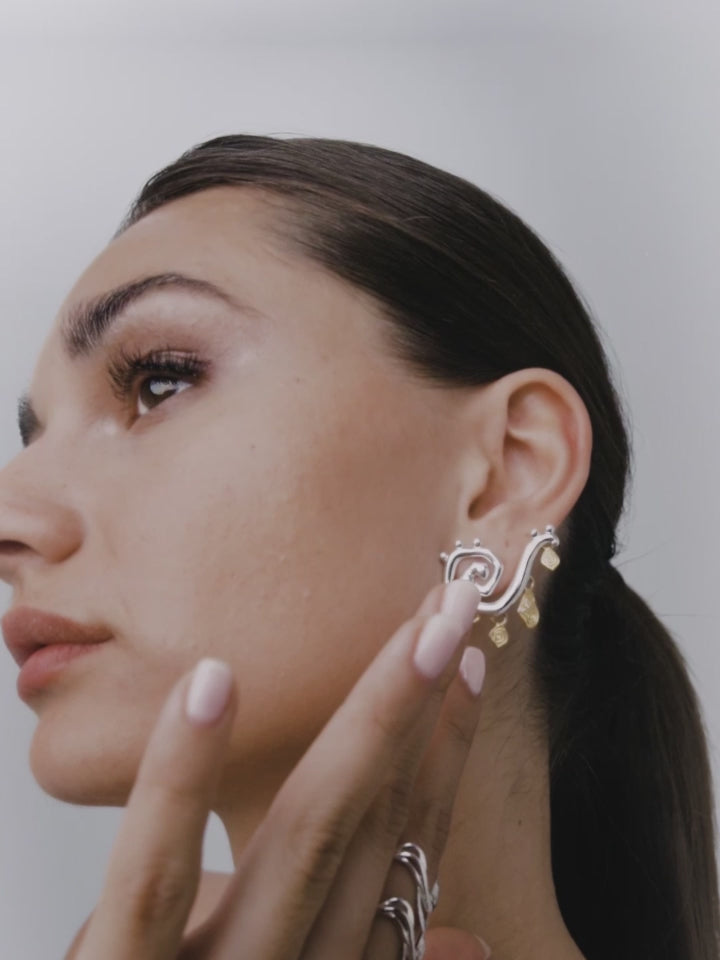 Medusa Earrings