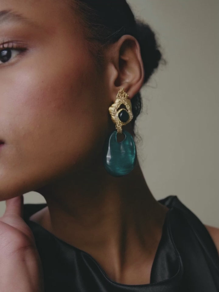 Interchangeable Gravel Earrings