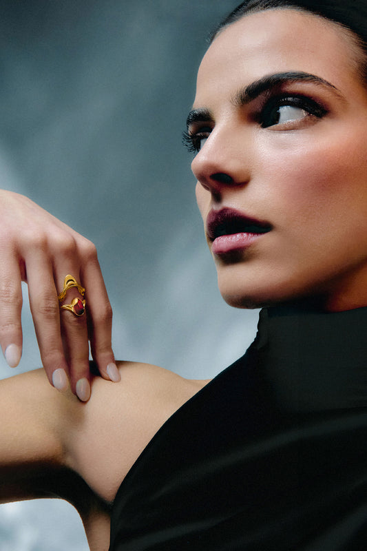 Ripple Gold Ring