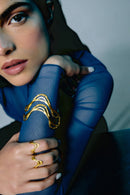 Ripple Gold Ring