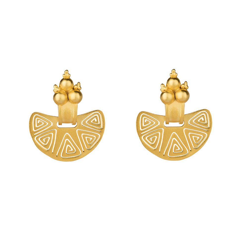 Sulla Luna Gold Earrings
