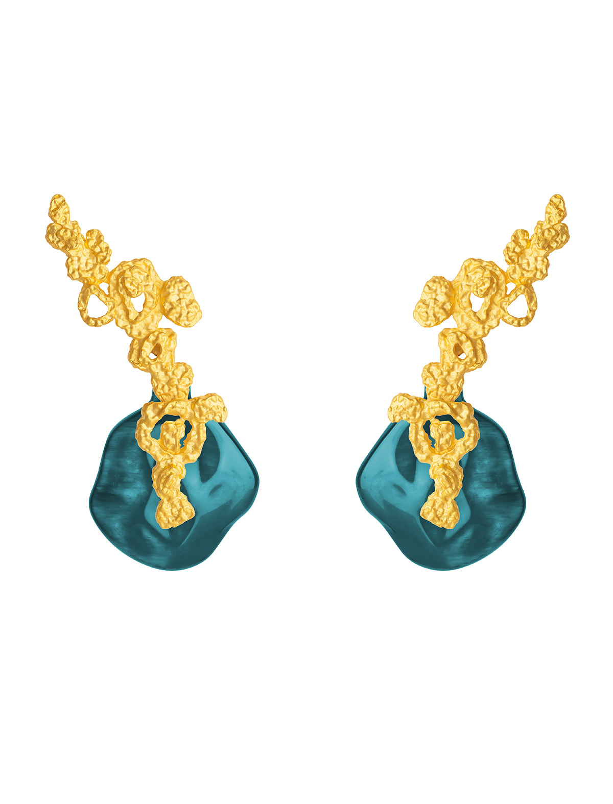 Interchangeable Erosion Earrings